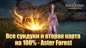 Все сундуки и вторая карта на 100% - Aster Forest | Soul Land: Awakening World