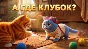 Приключения кошечки Буси: 33 серия. А где клубок?