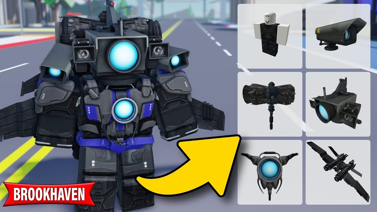 How to Become ARMORED TITAN CAMERAMAN in Roblox Brookhaven! (ID Codes) смотреть онлайн