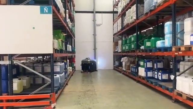 Обычная ежедневная уборка склада роботом Kokobots S95 🤖🧹