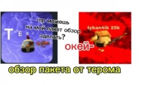 обзор пакета от терома (он меня просил).