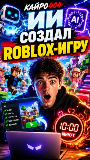 ИИ СОЗДАЛ ROBLOX-ИГРУ #1