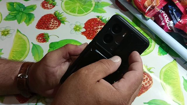 Чехол противоударный с картхолдером на Realme P3 5G / Реалми П3 5G (Черный)