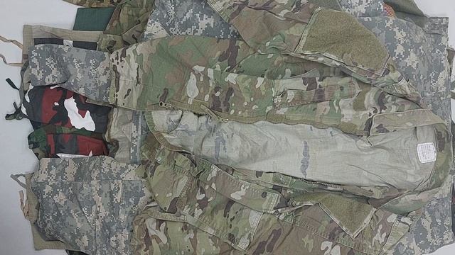 44528 Военная одежда США без милитари коммерции, 5пак, USA Army, секонд (extra) оптом