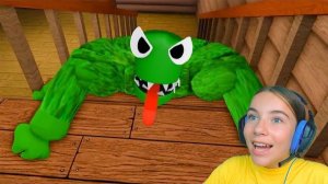 Я ЗЕЛЁНЫЙ ПАУК из РАДУЖНЫХ ДРУЗЕЙ в ROBLOX!