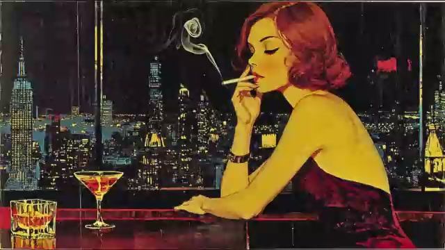 Pour the Hours ｜ Vintage Noir Jazz to Unwind & Lose Track of Time