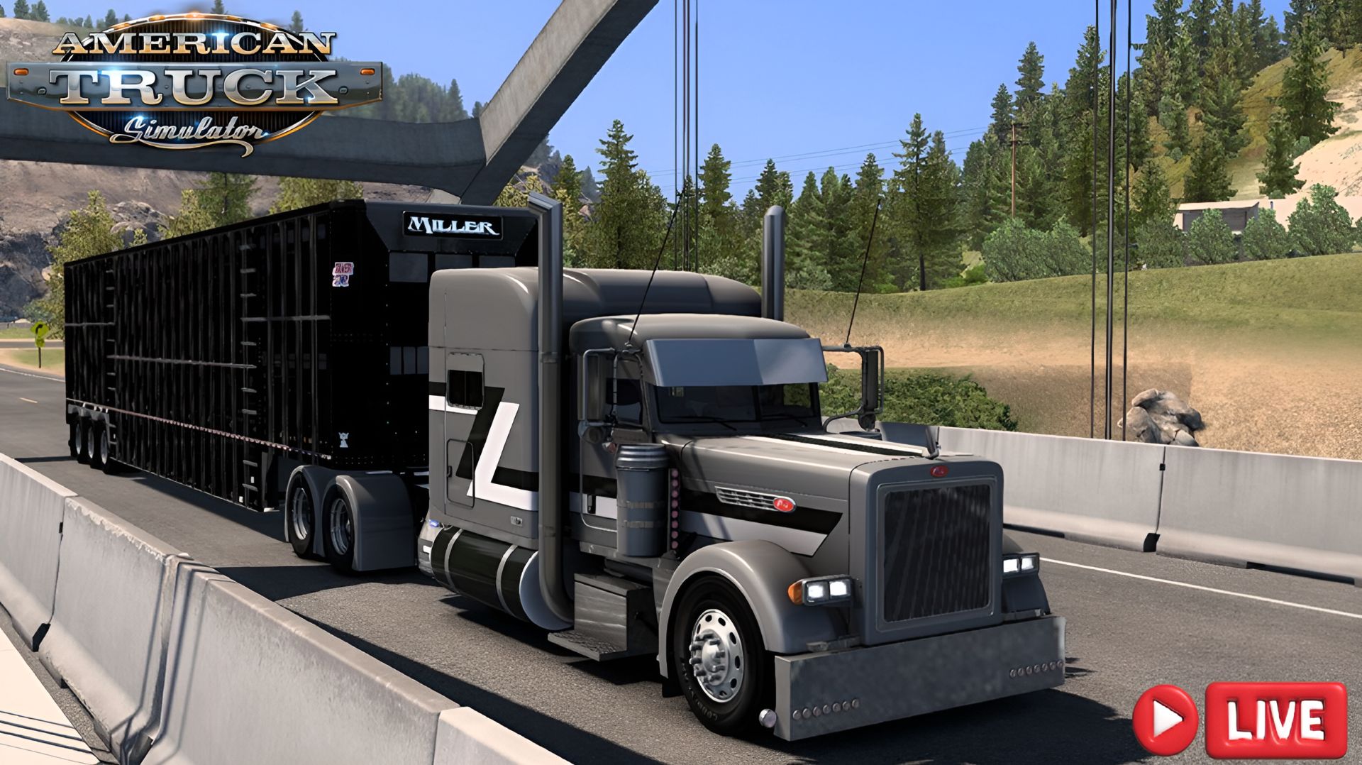 🔴🔥 #American Truck Simulator Короли хайвеев Навстречу закату