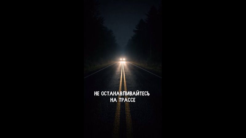 Страшные истории - Правила трассы #страшныеистории