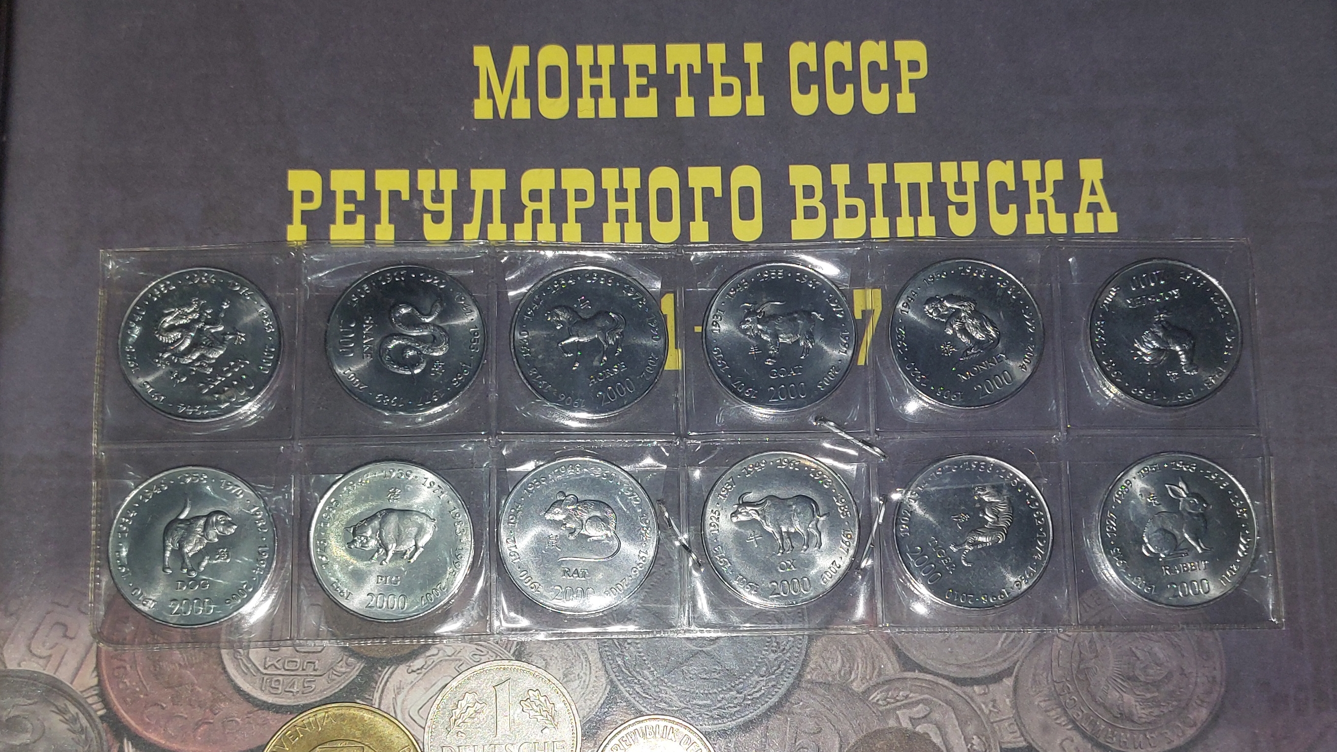 Пополнение коллекции монет