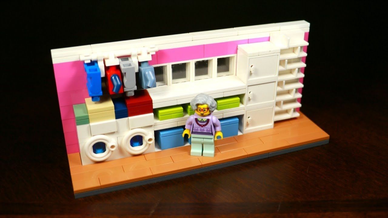 LEGO Роскошная прачечная MOC
