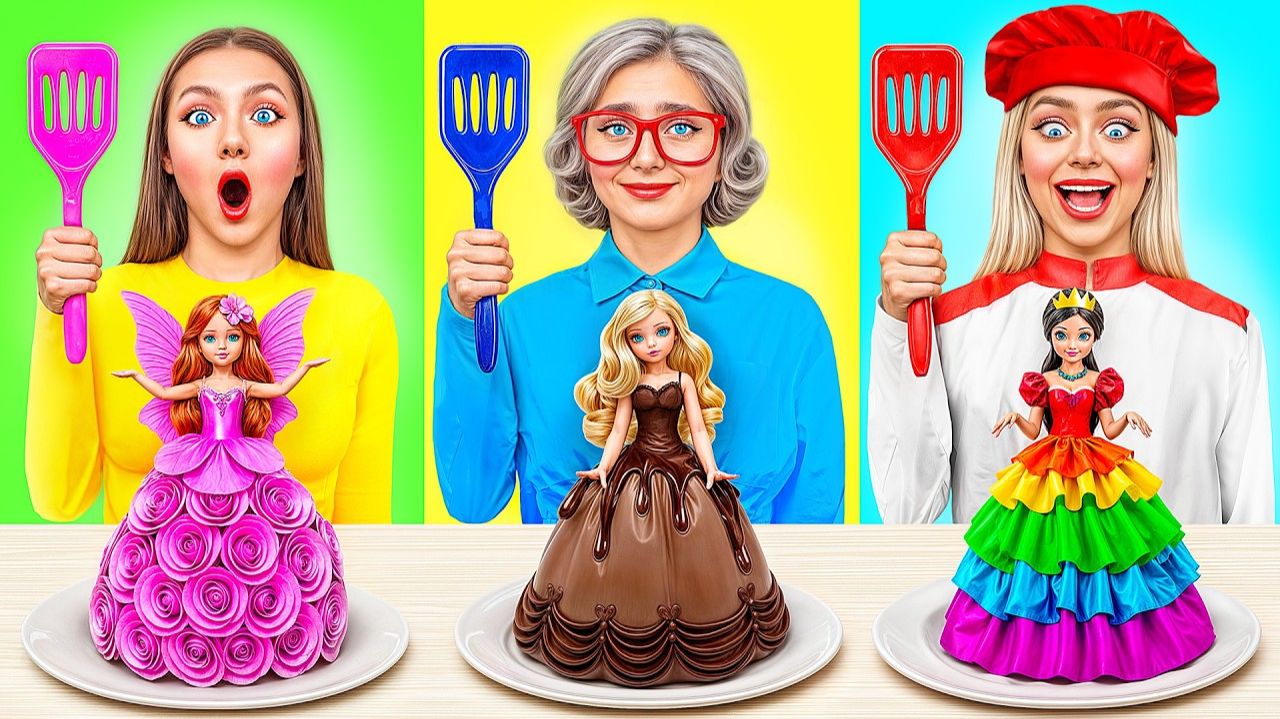 Кулинарный Челлендж# Я против Бабушки # Потрясающие Кухонные Лайфхаки от Super Hyper DO смотреть онлайн