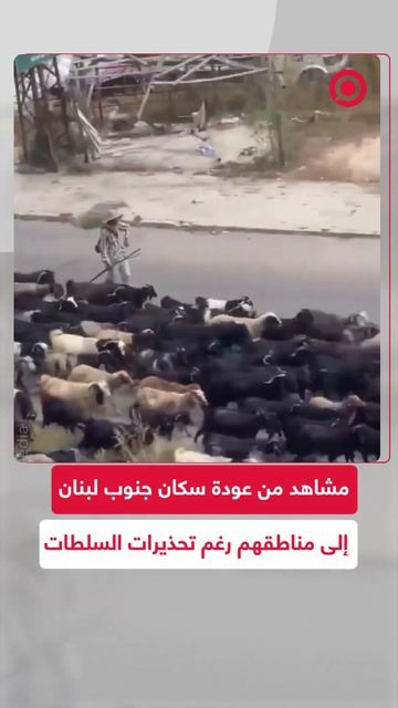 أهالي جنوب لبنان يعودون إلى أراضيهم رغم تحذيرات السلطات اللبنانية من التسرع في العودة، .