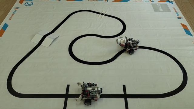 Эстафета Робофинист на EV3, Infoprom