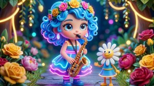 🎷ЦВЕТОЧНЫЙ ДЖАЗ!🌺 ВОЛШЕБНАЯ МУЛЬТИК-ПЕСЕНКА | Развивающие детские песни и мультики