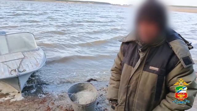 В Новосибирской области транспортные полицейские с поличным задержали подозреваемого в браконьерстве