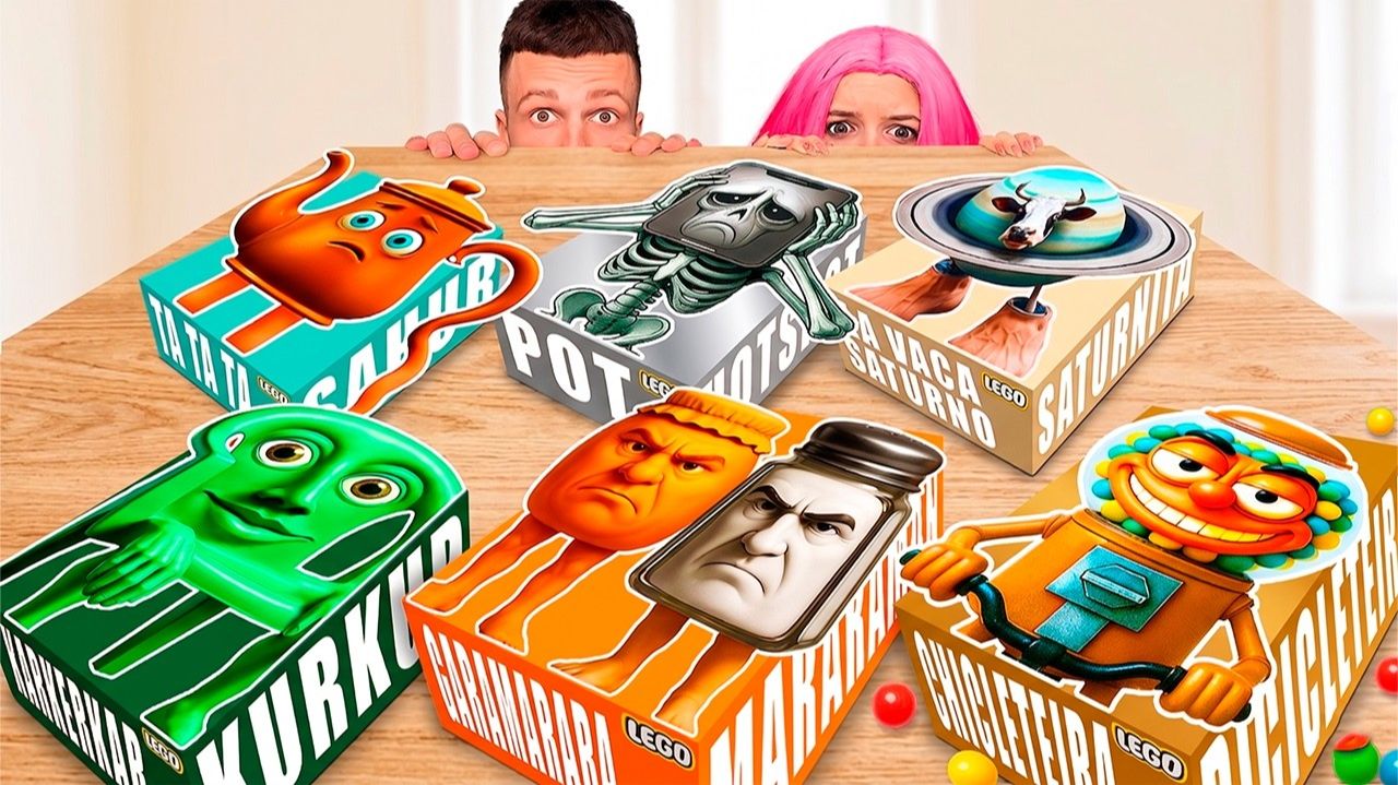 МЫ ОТКРЫЛИ LEGO НАБОР BRAINROT — KURKUR, POT HOTSPOT, BICICLETEIRA И GARAMARARAMARARAM!!! смотреть онлайн