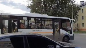 « С Днём города Озёры» Автобус ПАЗ-320445-Vector-NEXT маршрут 55