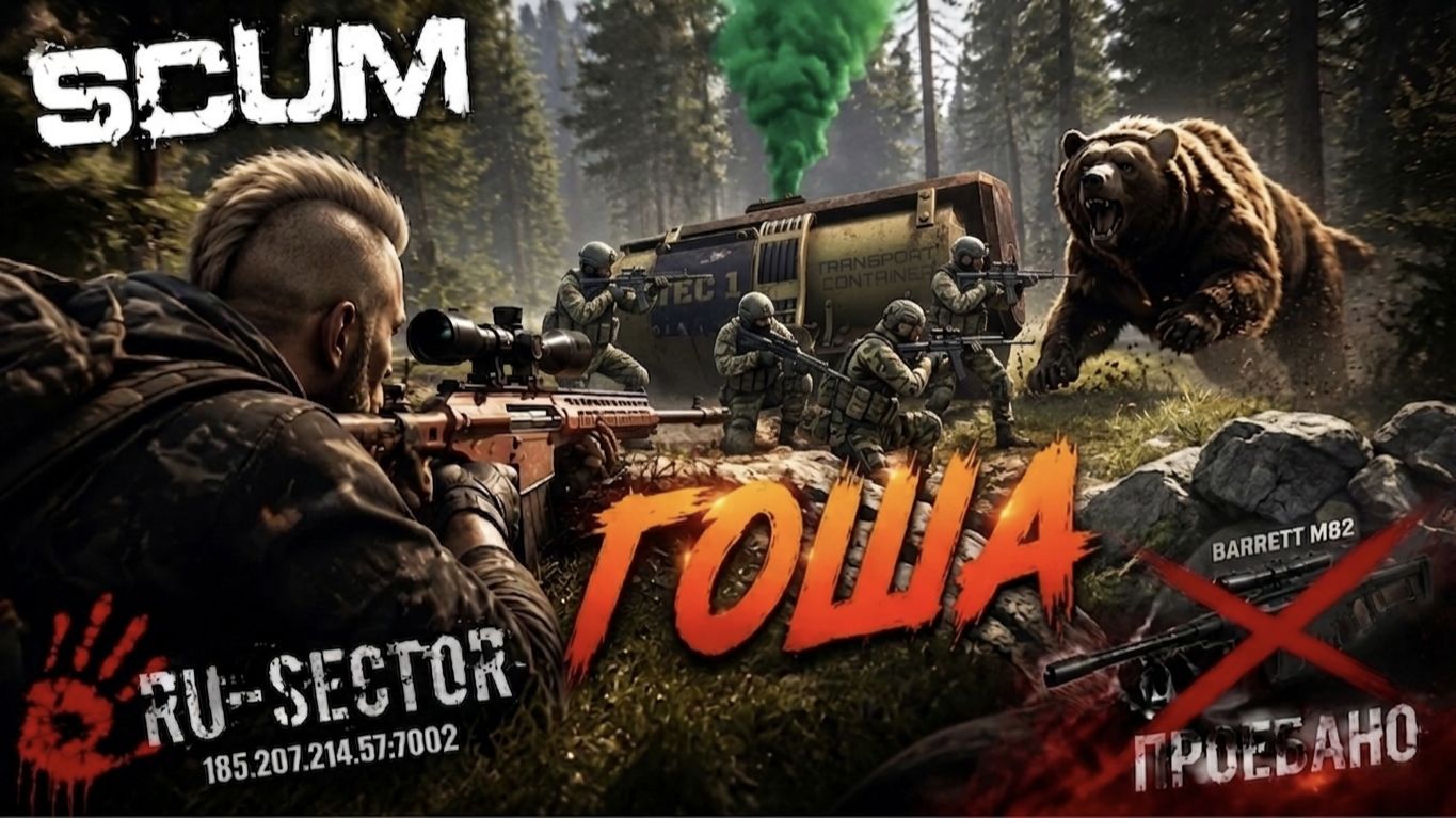 Охота на Аирдроп | Mr. Vityaz Play ► SCUM на RU-SECTOR - Серия #17 смотреть онлайн