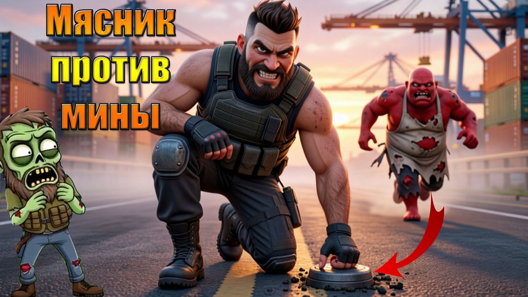 Мясник против мины, кто кого в мире Last Day | Ласт Дей | LDoE