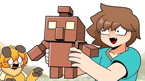 Сделай медного голема | Minecraft аниме