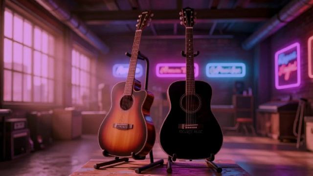 Acoustic Guitars Background Music смотреть онлайн