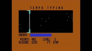 Tempo Typing [Commodore 64]