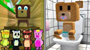 Прохождение игры Super Bear Adventure в городе оленей