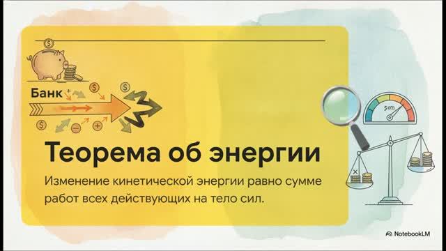 Физика 10 класс § 42 Примеры решения задач по теме «Кинетическая энергия и её изменение»