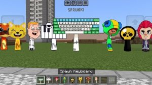 Клавиатура Sprunki OC добавлена в Minecraft PE