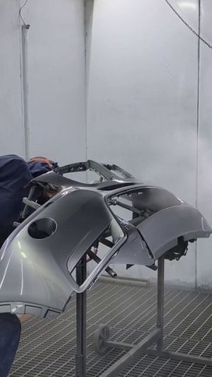 Быстрый ремонт и окрас бампера BMW X3