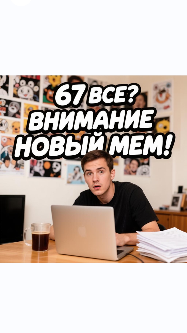 67 Все?  Внимание новый мем