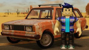 СМЕШНЫЕ МОМЕНТЫ ROBLOX: ПОЕЗДКА ПО ПУСТЫНЕ #1 РОБЛОКС