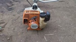 Пошаговый ремонт бензотриммера Stihl FS 55 при отказе заводиться