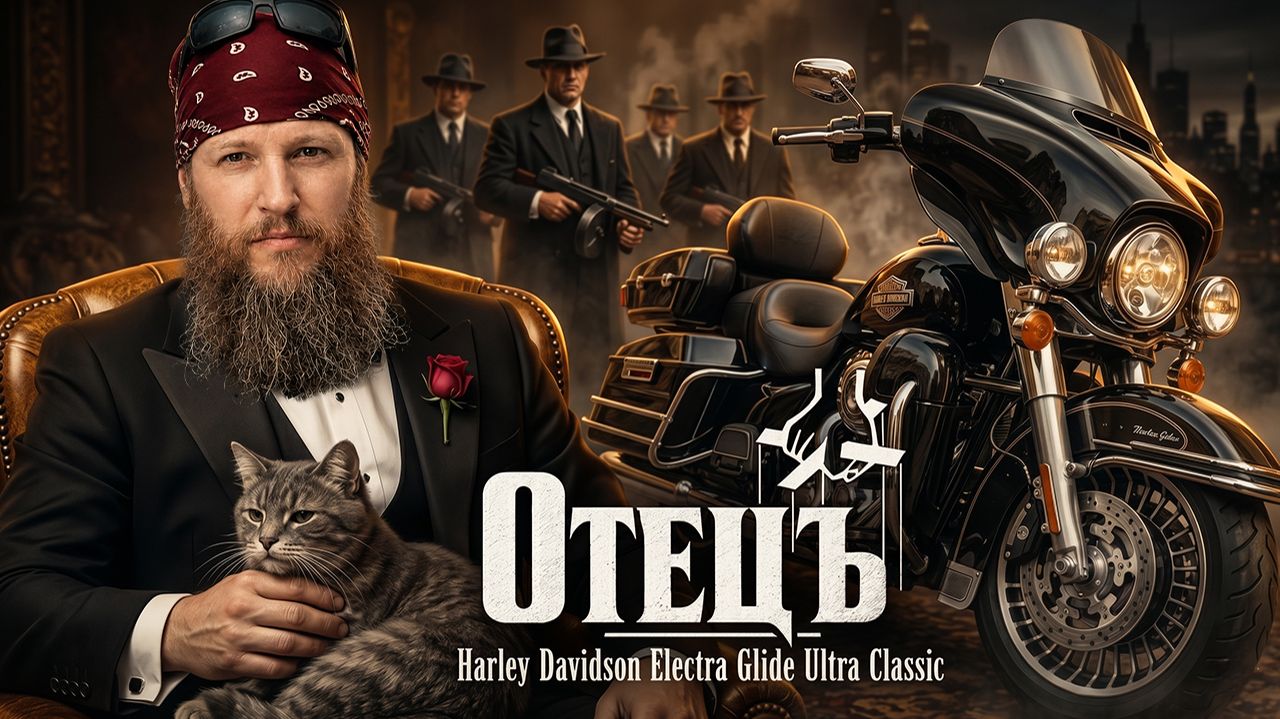 Harley Davidson Electra Glide Ultra Classic Тест от Кости:RoadEmotional смотреть онлайн