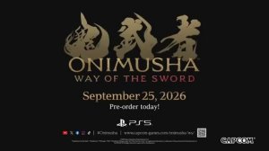 Анонс 5-го трейлера игры Onimusha Way of the Sword для PS5