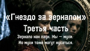 «ГНЕЗДО ЗА ЗЕРКАЛОМ» ЧАСТЬ 3