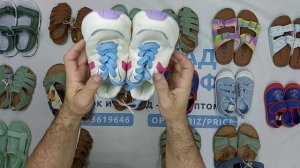 44300 Обувь детская весна-лето сток Aldi, 3пак, AD Schuhe kids sommer оптом