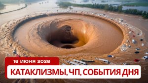 Новости Сегодня 16.06.2026 Катаклизмы сегодня, ЧП, События дня | Россия Индия США Филиппины Китай