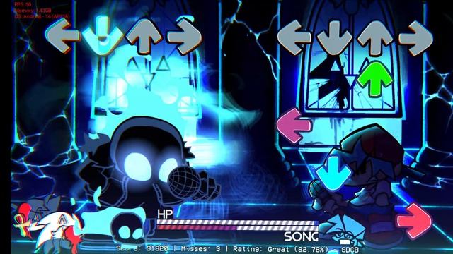 Friday Night Funkin' Bad Time Leeburt Remix (Android Port) смотреть онлайн