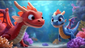 Тайна Радужного моря 🌊 #Каперс Кораллового Королевства #3D-анимация в стиле Pixar для детей