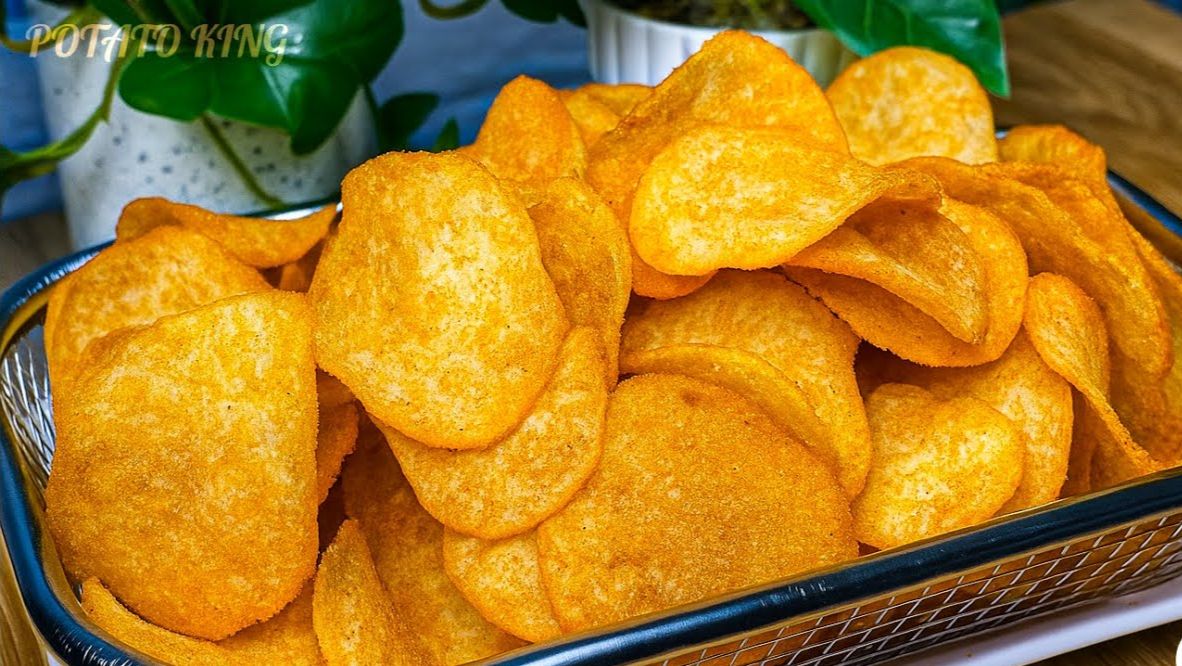 Рецепт хрустящих картофельных Чипсов – Даже вкуснее, Чем Картофель Фри!