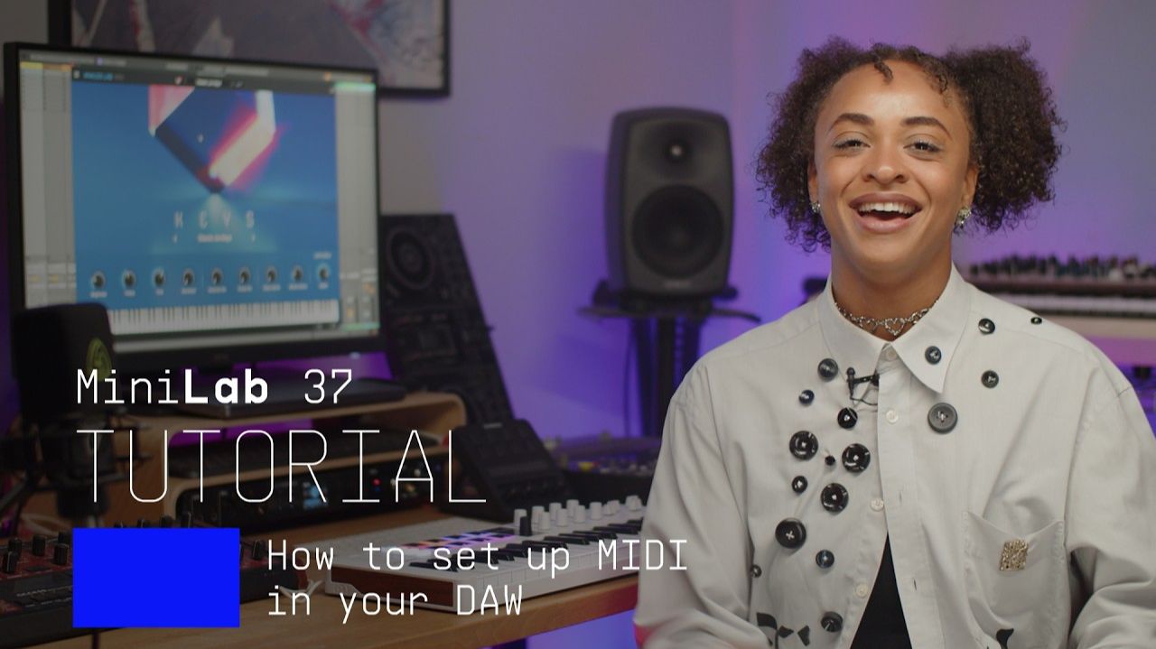 Arturia MiniLab 37: How to Setup MIDI in Your DAW