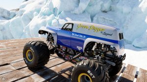 Монстр Траки. Гонки зимой. Массивные Машины Monster Jam Showdown