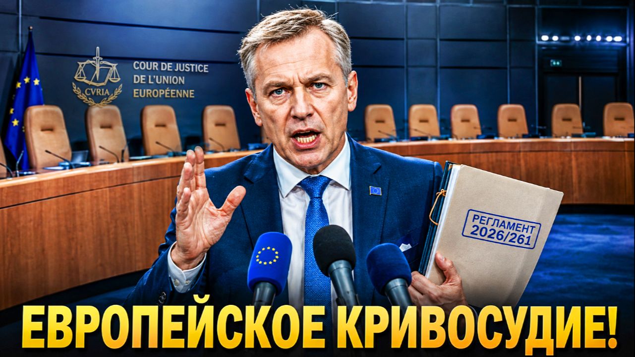 🔴 КОНЕЦ ИГРЫ: Суд против Брюсселя. ЭКСПРОПРИАЦИЯ БЕЗ КОМПЕНСАЦИИ. Заменить некем
