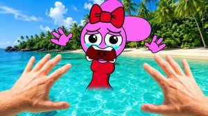 🏄♀️ ПИНКИ И Я КАТАЛИСЬ НА СЁРФЕ! 🌴 А ПОТОМ ПИЛА КОКОСОВЫЙ НАПИТОК 🥥🌊
