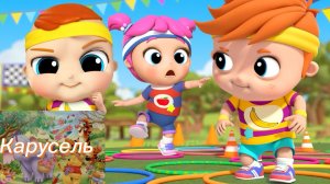 Кто Выиграет? К Семейные Соревнования! | Развивающие Мультики Про Спорт | Little Angel Русский