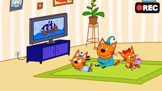 ТРИ КОТА 😹😻😾   ПОЛНАЯ РЖАКА 🤣 😄попробуй не засмеяться