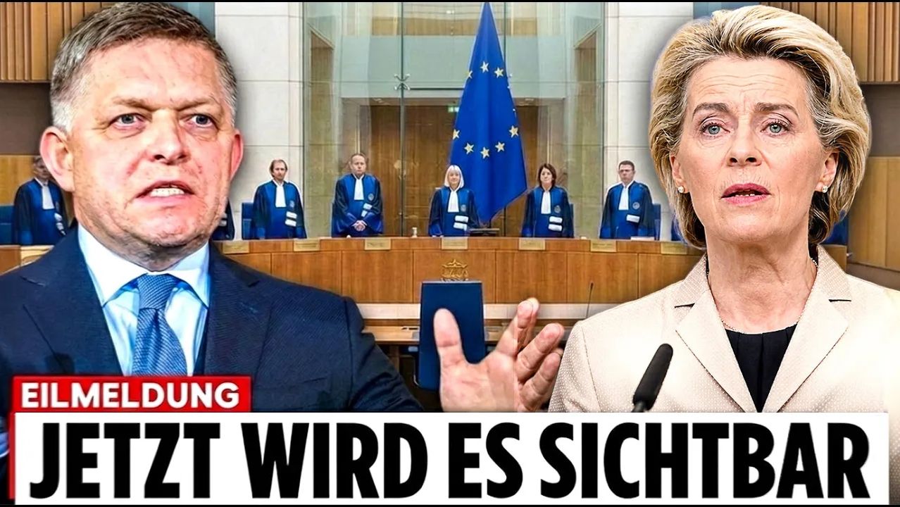 Slowakei zieht EU vor Gericht! — Fico Schock für von der Leyen! смотреть онлайн