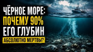 ЧЁРНОЕ МОРЕ: Почему 90% его глубин абсолютно мертвы?