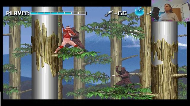 Saturn Shinobi X Shin Shinobi Den